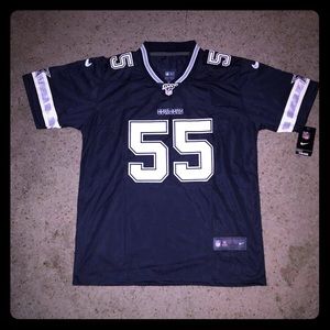 Cowboys Jersey Leighton Vander Esch Navy
